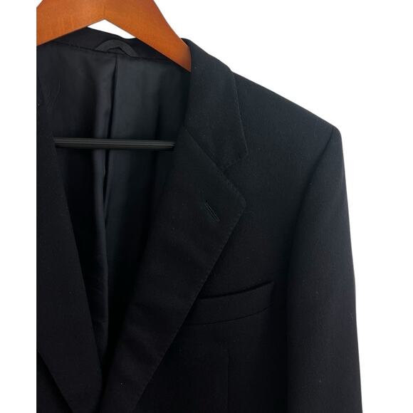 Papillon Loro Piana Navy Blue Blazer 48 Cashmere Sport Coat Jacket Mens Italy - Picture 5 of 10